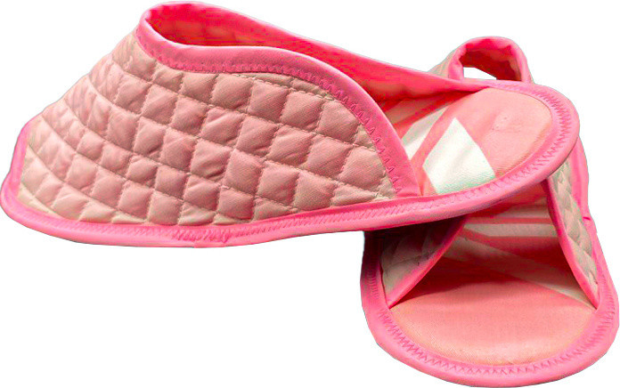 Женские домашние тапочки BIG BAG 36 размер, розовый - фото 3 - id-p106733056