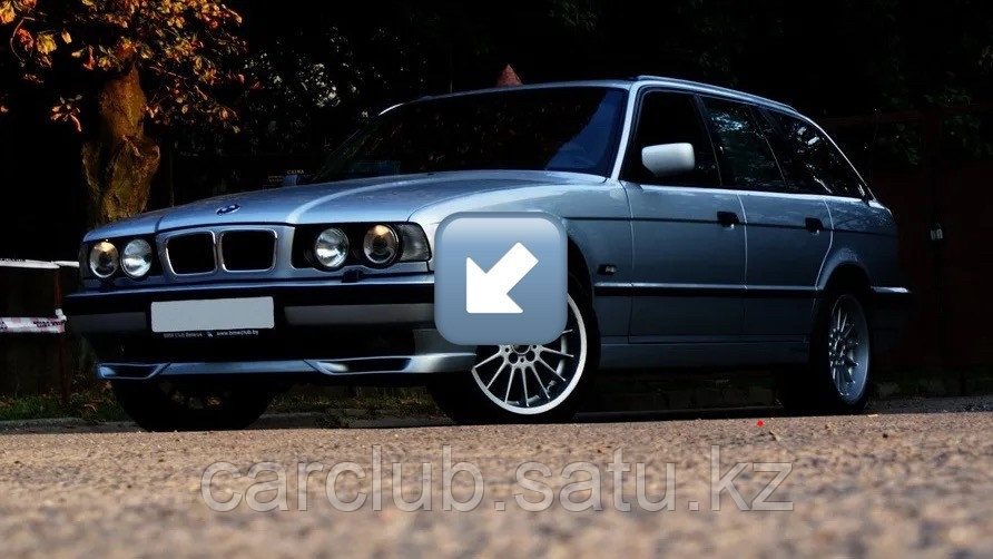BMW E34M/E32M губа передняя, левая - фото 3 - id-p106733514