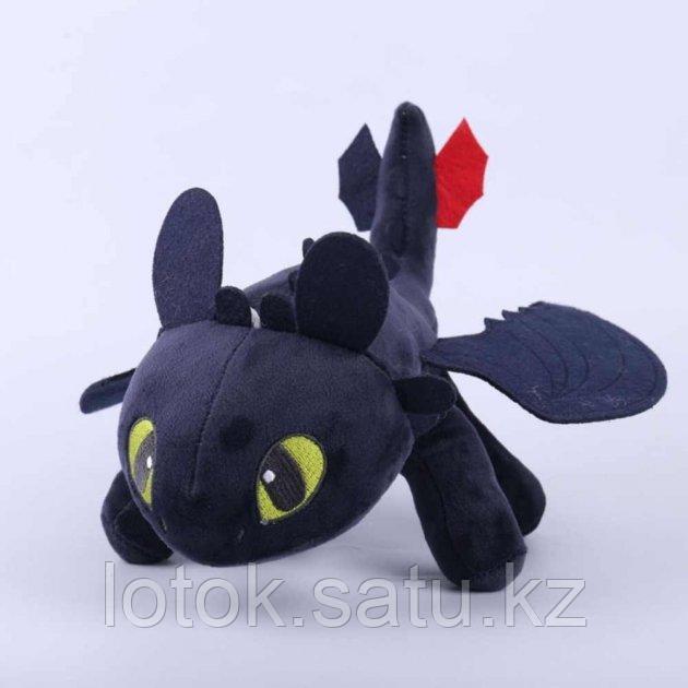 Мягкая игрушка дракон Беззубик или Ночная Фурия - фото 1 - id-p101822240