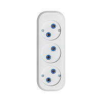 Удлинитель, SVC, XP3S-30M, 3 розетки, 3 метра, 220-240В, 16A, Белый