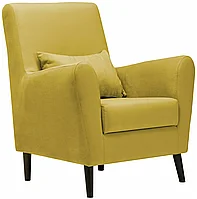 Кресло велюр Либерти Zara yellow44