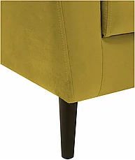 Кресло велюр Либерти Zara yellow44, фото 3