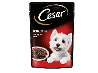Cesar для собак с говядиной и овощами,85гр