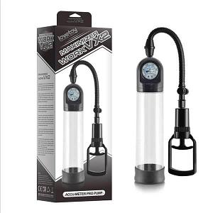 Вакуумная помпа с манометром - Maximizer Worx VX2 Lovetoy 361017-01 - 20,5см