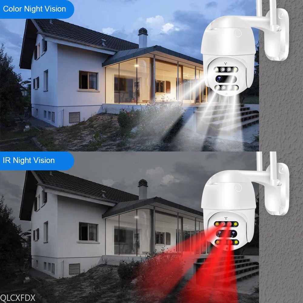 Поворотная уличная PTZ WIFI камера, 2.0MP + 10х кратный зум, два вида подсветки, модель CF26-37SM400-PL - фото 4 - id-p106737420