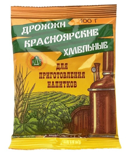 Дрожжи Хмельные Красноярские, 100 гр