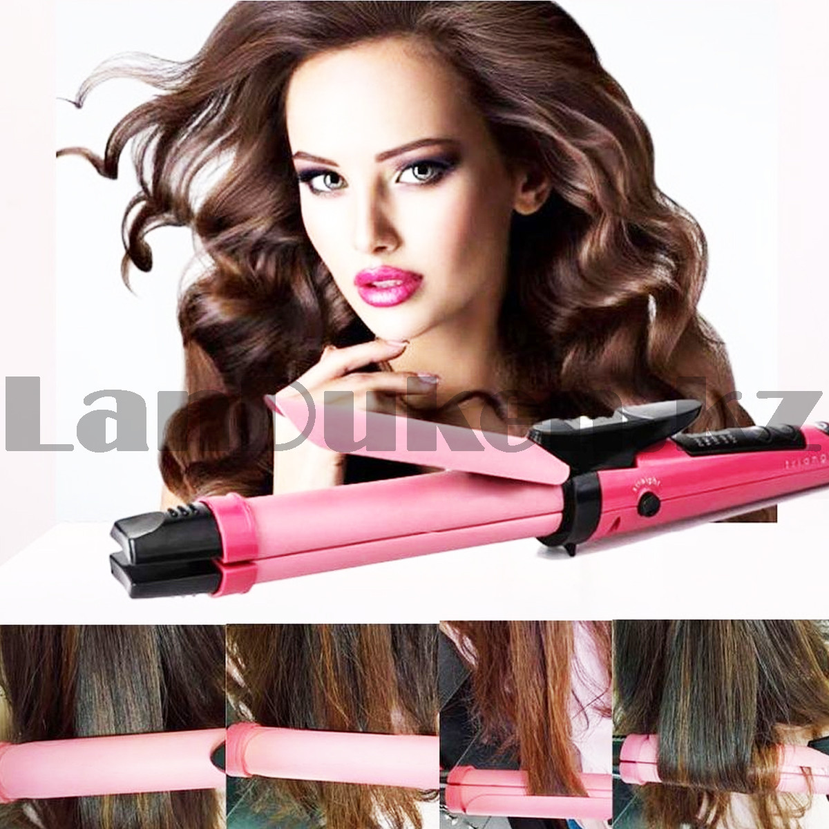 Плойка 2 в 1 керамическая для укладки волос с режимами температуры GW 1818