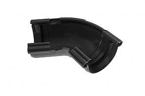 Угол жёлоба 90° ПВХ Шоколад 