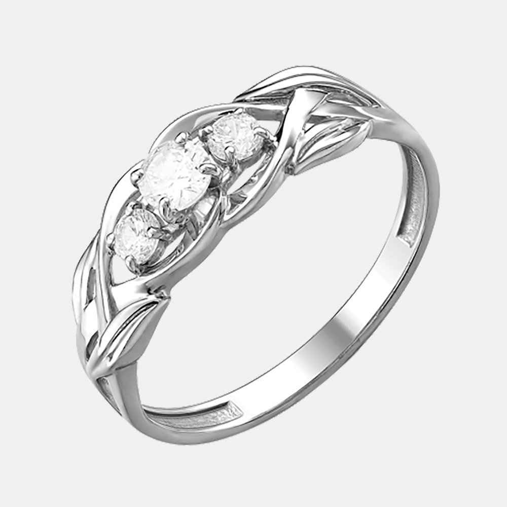 Кольцо из серебра  EFREMOV 1010019342 покрыто  родием, фото 1