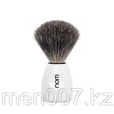 Muehle Помазок NOM  LASSE (натуральный барсук ,белый пластик)