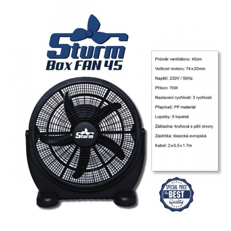 STURM BOXFAN, диаметр 45см Циркуляционный вентилятор