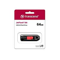 Transcend TS64GJF590K, USB Flash Drive 64GB *590* (черный)