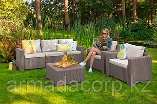 Комплект мебели California 3 Seater Set, капучино, фото 6