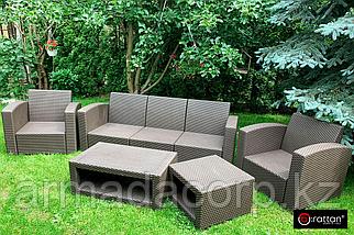 Комплект мебели Rattan Premium 5, венге, фото 5