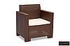 Bica, Италия Комплект мебели NEBRASKA TERRACE Set (стол, 2 кресла), венге, фото 3