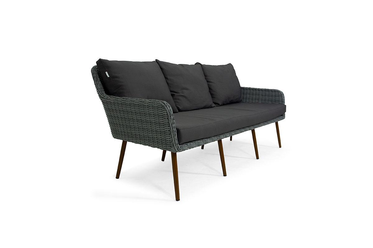 Комплект мебели MOKKA RIMINI (стол кофейный, 2 кресла, софа 3 х-местная) - фото 2 - id-p106744745