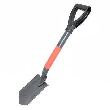 Инструмент Лопата штыковая автомобильная СЛЕДОПЫТ металлический черенок с пластиковой ручкой в чехле
