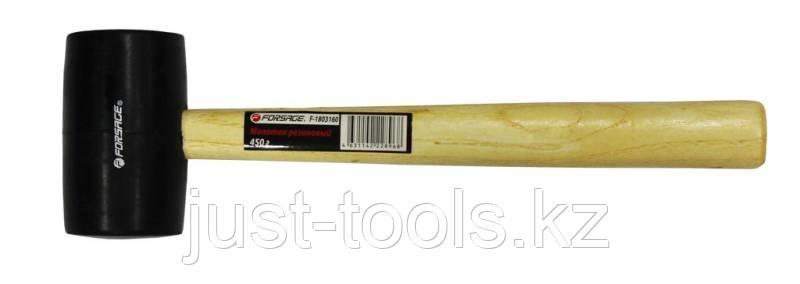 Forsage Киянка резиновая с деревянной ручкой (230г, Ø48мм) Forsage F-180380 48180