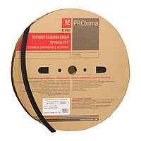 Термоусаживаемая трубка ТУТ нг 20/10 желтая рулон EKF