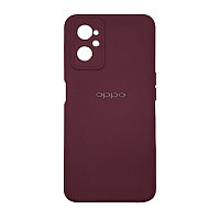 Чехол на Oppo A96 Fashion Case гель Бордовый