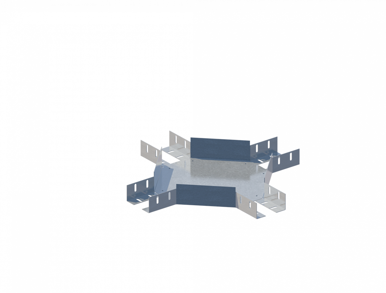 Х образный поворот 100x100x100x100 H80, фото 1