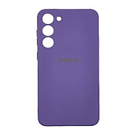 Чехол на Samsung S23+ гель Светло-фиолетоввый