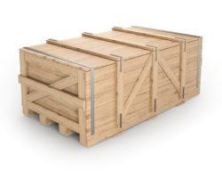 Большие деревянные ящики