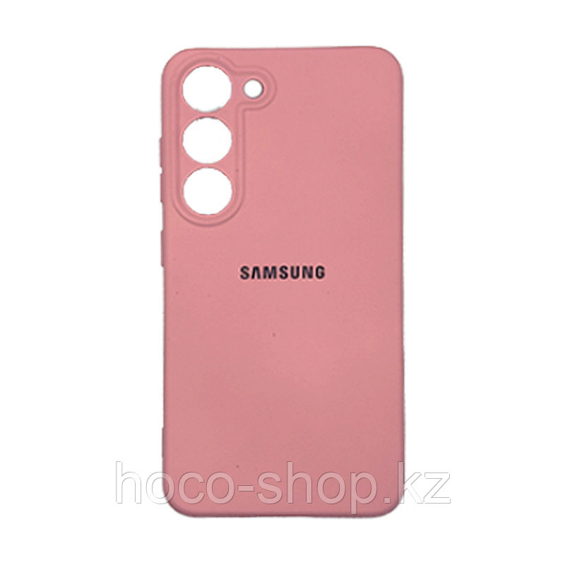 Чехол на Samsung S23 гель Розовый