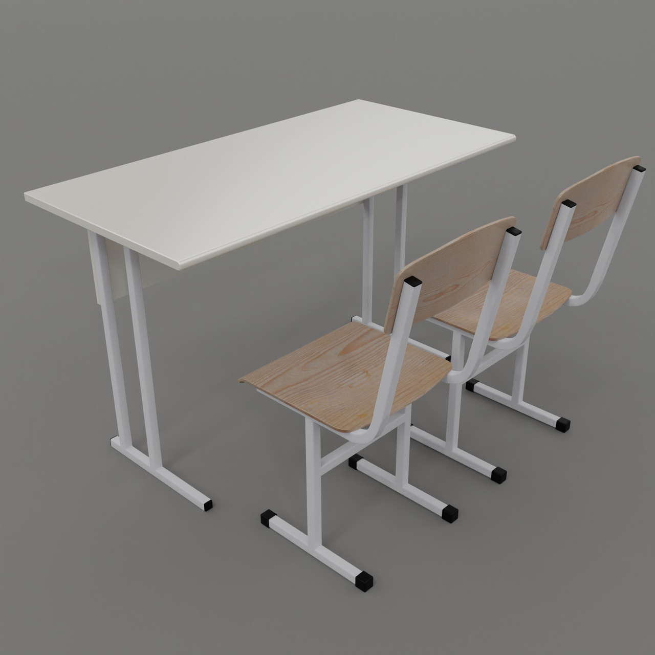 Стол ученический для кабинета химии А-3 + 2 стула /Мебель для комфортных школ