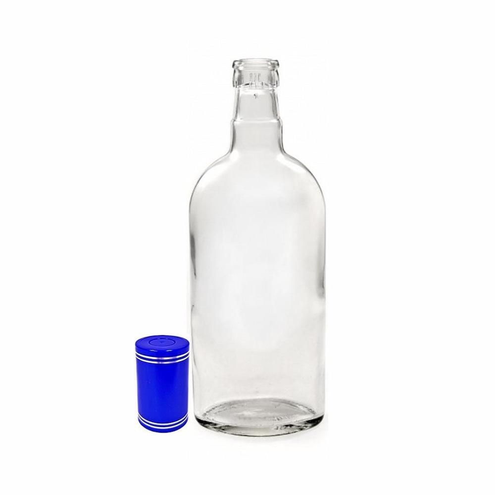 Бутылка 0,5л Фляга, с крышкой Гуала - фото 1 - id-p106741676