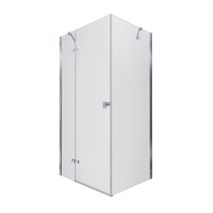 ДШ "Брава-Хром" 120х80, прямоуг (2 места)    без поддона КС92М1, КС92М2***