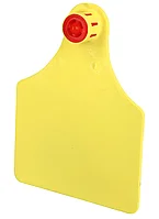 Биркa ушная Flexoplus для КРС, пара желтая (Kerbl, Германия)