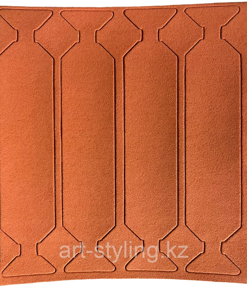 Насадка на ракель, замша,  12шт. 2,5см Х 12см., фото 1