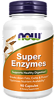 Super Enzymes, 90 caps, NOW