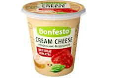 Сыр творожный  Кремчиз воздушный вяленые томаты Bonfesto 65% 125 гр