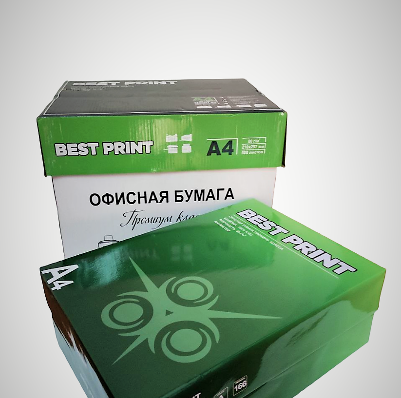 Офисная бумага Best Print формат A4 упаковке 500 листов класс А - фото 1 - id-p106788161