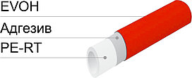 Труба  16x2.0 мм для теплого пола Varmega PE-RT/EVOH многослойная, цвет красный