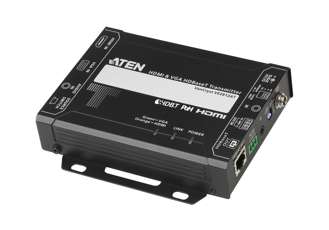 Передатчик HDMI и VGA HDBaseT с поддержкой POH (4K@100м / 1080p@150м) (HDBaseT Class A) (PoH PD) VE2812AT - фото 1 - id-p106798064
