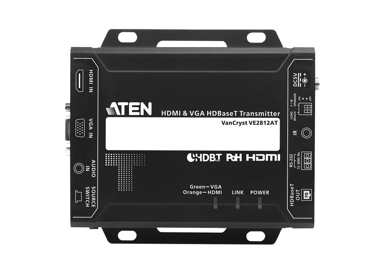 Передатчик HDMI и VGA HDBaseT с поддержкой POH (4K@100м / 1080p@150м) (HDBaseT Class A) (PoH PD) VE2812AT - фото 3 - id-p106798064