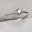 Золотое  кольцо с бриллиантами 0.124Ct  I1/H, VG-Cut, фото 6