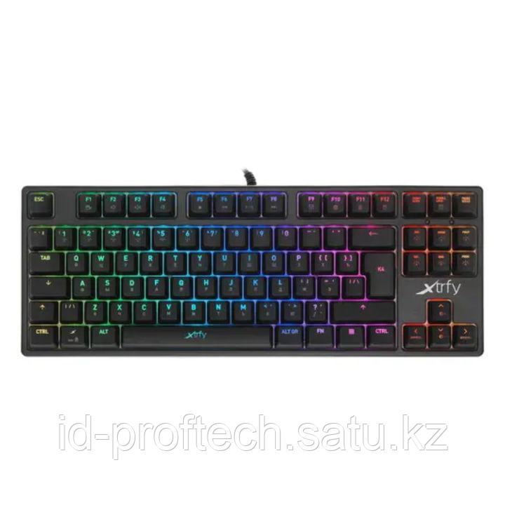 Клавиатура игровая-Gaming keyboard Xtrfy K4 TKL RGB Kailh Red RU - фото 1 - id-p106783356