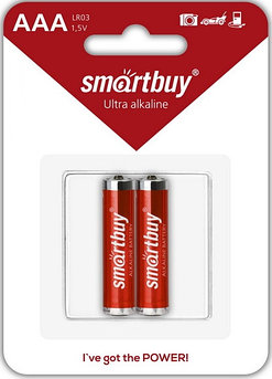 Батарейка алкалиновая Smartbuy AAA LR03