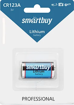 Литиевый элемент питания Smartbuy CR123A