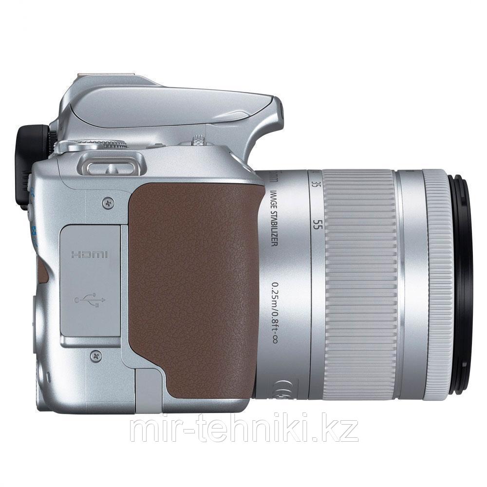 Фотоаппарат Canon EOS 250D Kit EF-S 18-55mm f/4-5.6 IS STM Серебристый (гарантия 2 года) - фото 3 - id-p106799083