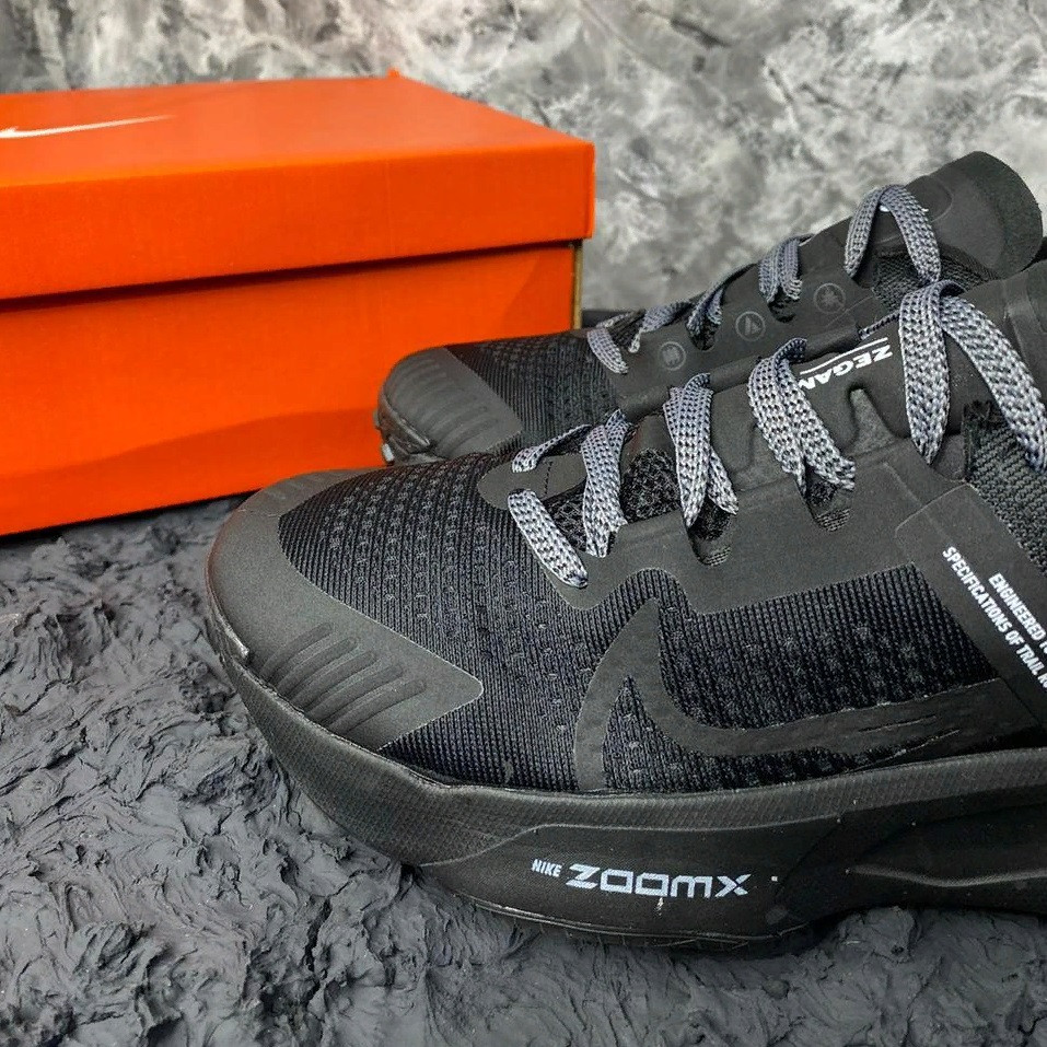 Кроссовки Nike Zegama черные размеры 40-45 - фото 2 - id-p106799011