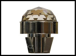 Насадка хрустальная Cariitti CR-20 для Русской Бани (хром, диаметр кристалла-20 мм, IP67, без источника света)
