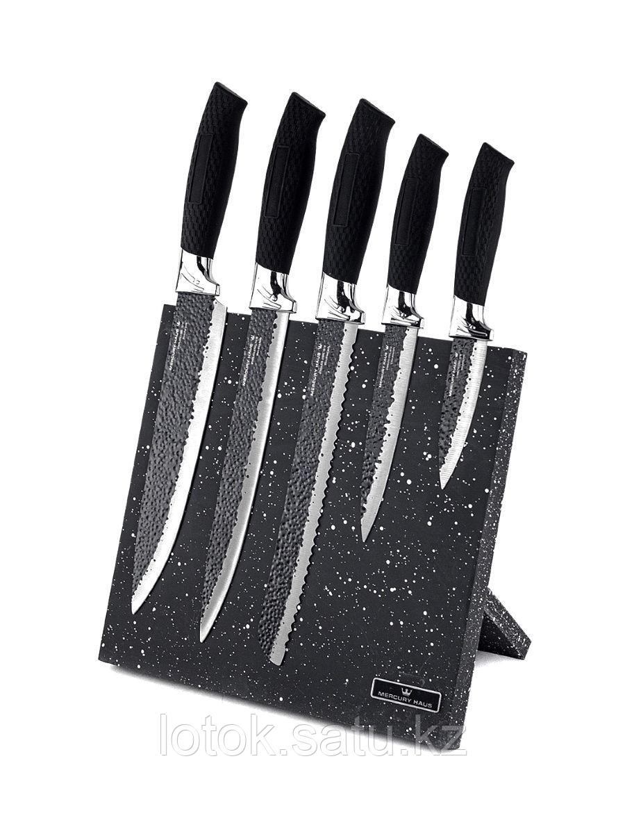 Набор кухонных ножей на магнитной подставке F-7313 - фото 1 - id-p106801906