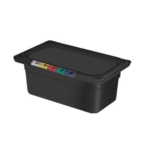 Гастроемкость Restola 422100313 GN 1/1-200 полипропилен черный