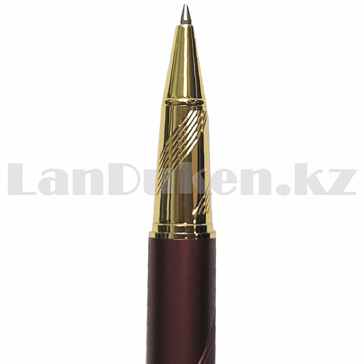 Подарочная ручка-роллер в футляре 8055 медно коричневого цвета - фото 7 - id-p106802904