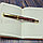 Подарочная ручка-роллер в футляре 8055 медно коричневого цвета, фото 2